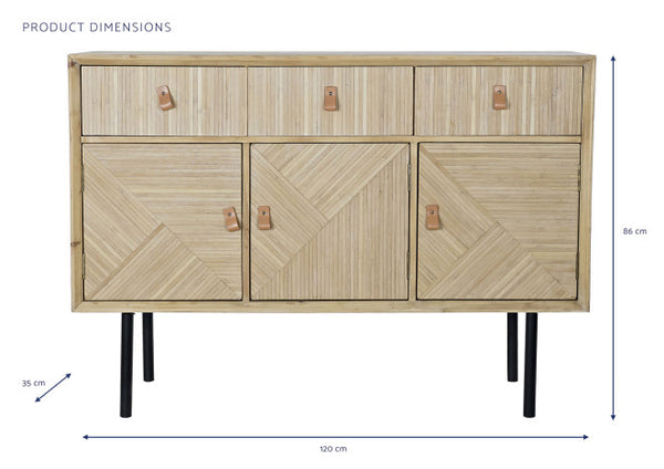 Mueble Buffet Color Abeto